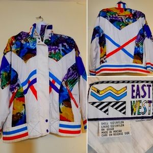 Vintage late 1970s-early 80s EAST/WEST windbreaker